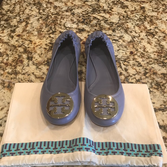 Tory Burch Shoes - Brand New Tory Burch Periwinkle Blue Flats